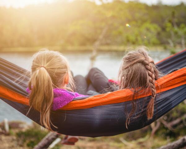 Kinderfreizet in der Hängematte